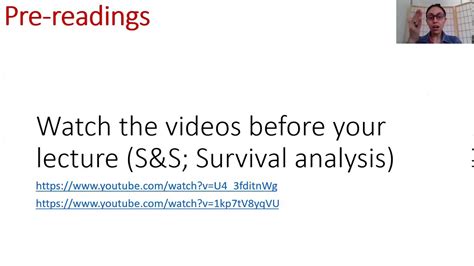 Clinical Episurvival Analysis Youtube