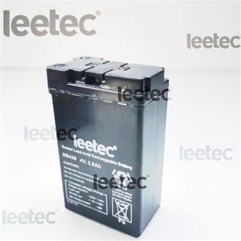 Rechargeable Battery Sealed Lead Acid 4V 2 0Ah LEETEC RB420 Lazada PH