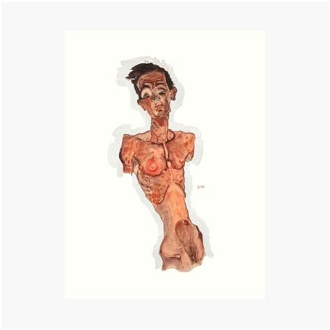 Egon Schiele Naked Egon Schiele Art Print For Sale By ArtOfSilentium Redbubble