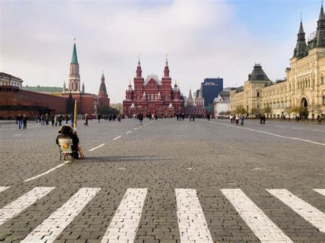 Premium Photo | Russia, moscow, view of the red square