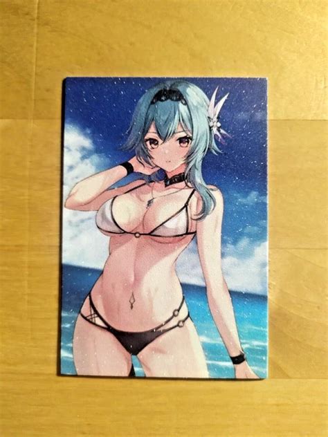 FAN CARD WAIFU Manga Girl Bikini Anime Card Doujin Cardass Rare ACG Beauty 1 4 33 PicClick UK
