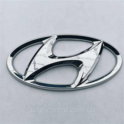 Купить Эмблема - знак Hyundai Хюндай 129*65 мм, цена 240 ₴ — Prom.ua ...
