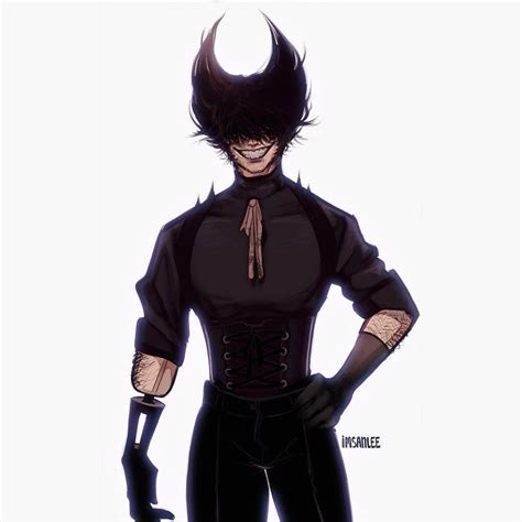 Bendy Human Ver By Imsanlee In 2022 Bendy And The Ink Machine Handsome Anime Guys Scary Art