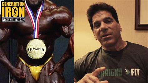 Lou Ferrigno: Mr. Olympia First Place Prize Money Should Be One Million Dollars