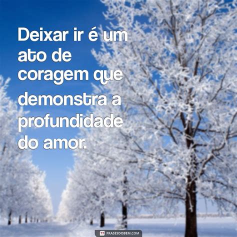 Frases Inspiradoras sobre Amar e Deixar Ir Reflexões para o Coração