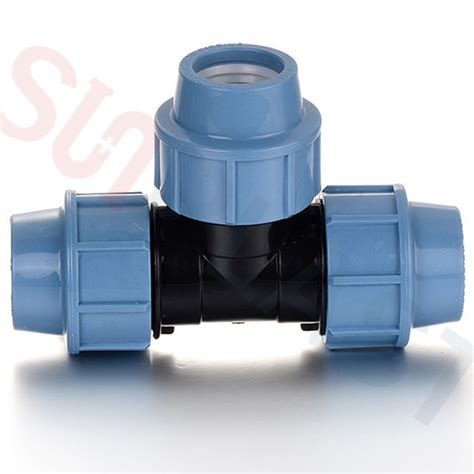 Hdpe Compression Equal Tee Hdpe Compression Fittings And Pp