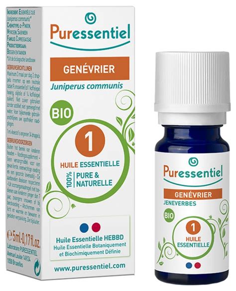 Huile Essentielle Bio Gen Vrier Puressentiel Flacon De Ml