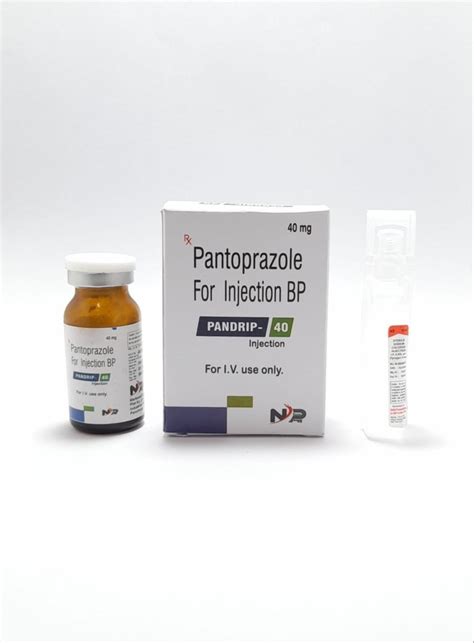 Pantoprazole 40 Mg Injection At Rs 499piece Pantoprazole Injection