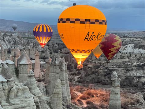 Hot Air Balloon Capital Of The World Cappadocia Turkey