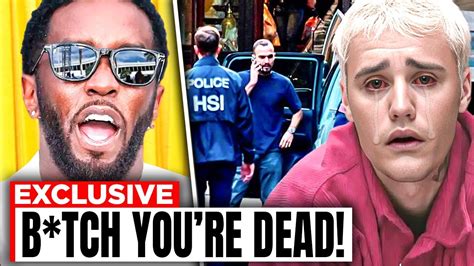 Breaking Justin Bieber Slaps Diddy Hands Freak Off Tapes Leading Fbi