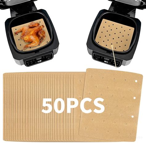 Pcs Air Fryer Parchment Paper For Ninja Foodi Grill In Ag