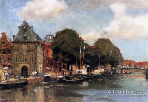 Floris Arntzenius De Waag Haarlem Oil Painting Reproductions For Sale