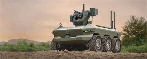 Multi Purpose Unmanned Ground Vehicle Hyundai Rotem