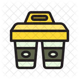 Carrier Icon - Download in Colored Outline Style