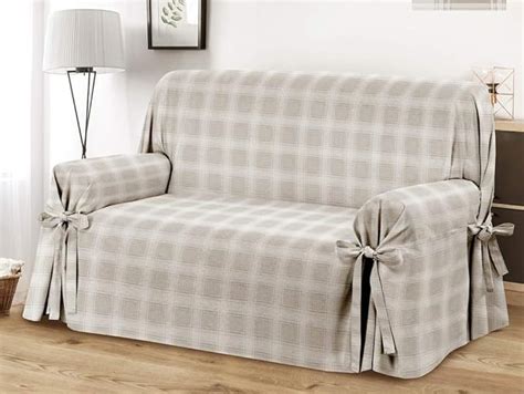 Homelife High Quality Cotton Sofa Covers 2 Seater Made In Italy