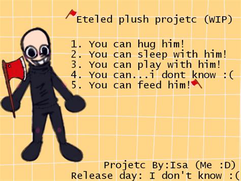 Eteled Plush Projetc Wip Please Don T Send Me Comments Asking Me When I M Going To Release Or