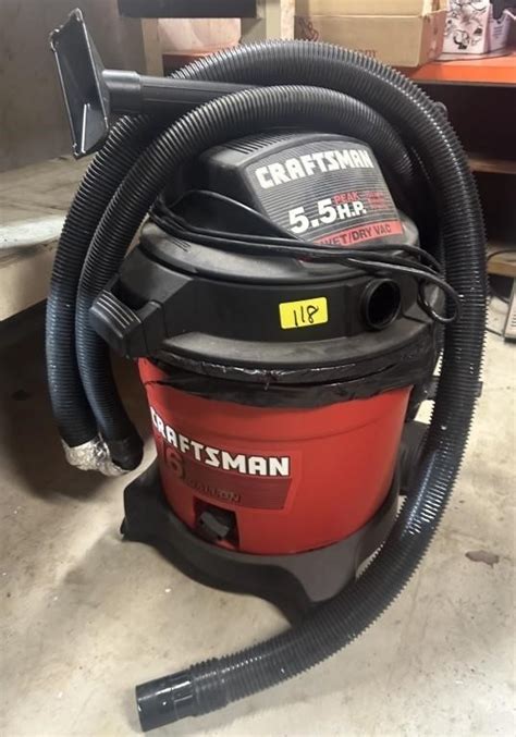 Craftsman 6 Gallon Wet Dry Vac Live And Online Auctions On