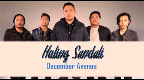 Huling Sandali December Avenue Lyrics Youtube