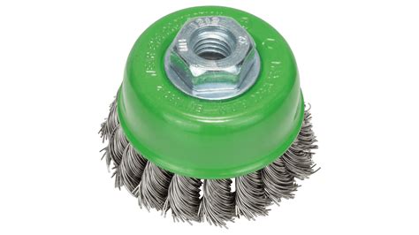 Brosse boisseau à fils torsadés en acier inoxydable Bosch DIY