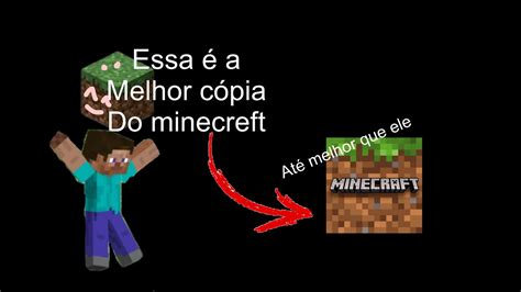 Essa A Melhor C Pia De Minecreft Que Eu J Vi Youtube