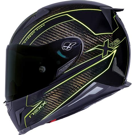 Capacete Nexx XR2 Carbon Pure Neon Ganhe Touca Balaclava