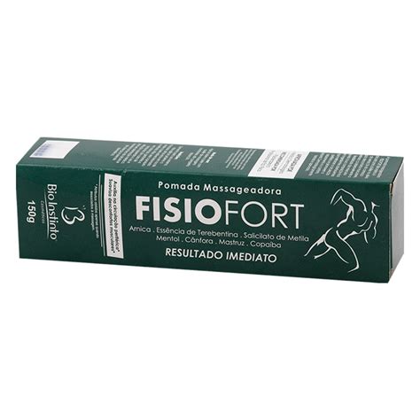 Pomada Massageadora Fisiofort Tradicional Verde G Submarino