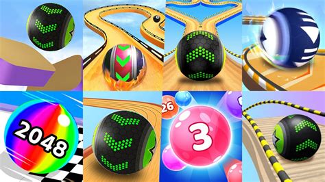 Going Balls Vs Ball Run 2048 Sky Rolling Ball 3d Rolling Ball Sky Escape Marble Run 3d