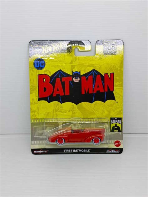 Jual Hotwheels Hot Wheels Premium Dc Batman First Batmobile Di Seller