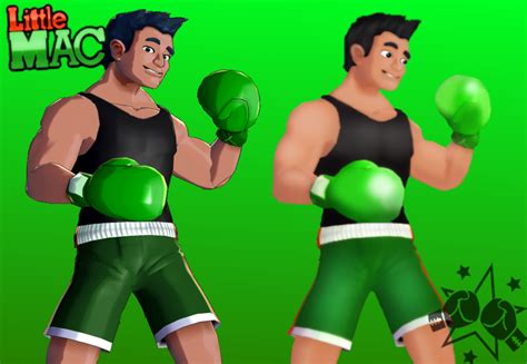 Punch Out Wii Little Mac Revamp By Thedrawingdutch On Deviantart