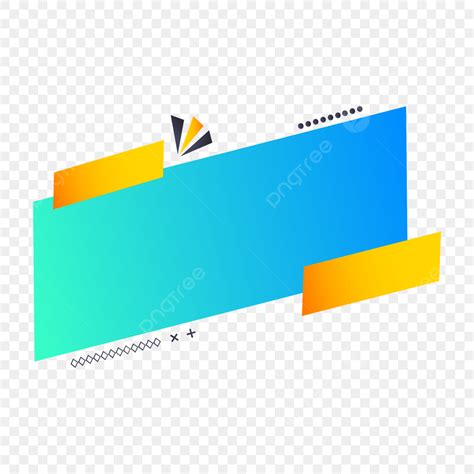 Blank Box Vector Design Images New Blank Text Box Banner Template Png