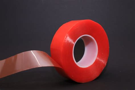 Double Sided Red Polyster Tape At Rs 140 Piece Double Sided Adhesive