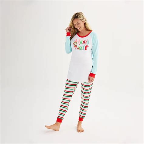 Maternity Jammies For Your Families® Sweater Knit Mama Elf Top