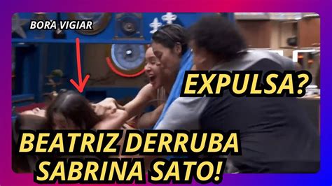 Beatriz DERRUBA Sabrina Sato no CHÃO e pode ocorrer EXPULSÃO RESUMO