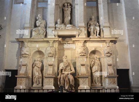 Michelangelo S Moses Sculpture In The Church Of San Pietro In Vincoli