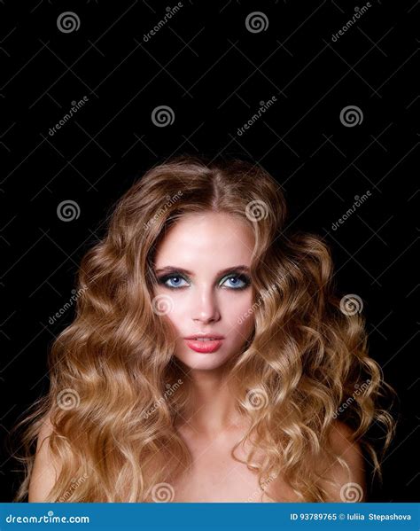 Beauty Fashion Model Woman Portrait Stock Image Image Of Salon