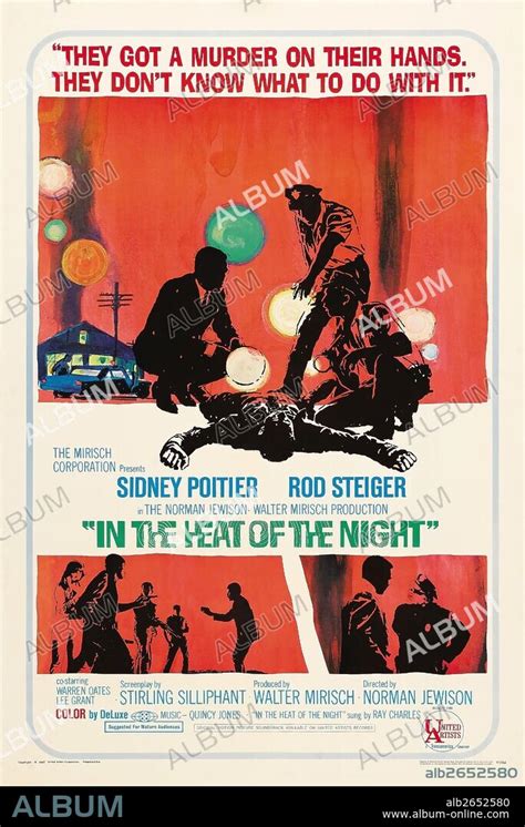 Poster of IN THE HEAT OF THE NIGHT, 1967, directed by NORMAN JEWISON ...