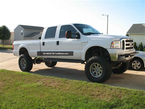 2005 F350 Duty Lariat Crew Cab Powerstroke Diesel Lifted 4x4