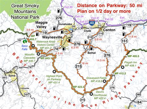 Best Blue Ridge Parkway Overlooks By Motorcycle Smoky Mountain