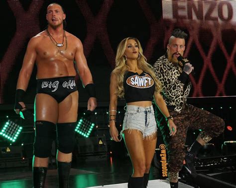 Nxt It S Enzo Amore Colin Cassady And Carmella My Name Is Enzo Amore And I Am A Certified G