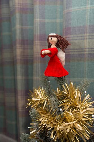 Ravelry Angel Tree Topper Pattern By Fiona Matters