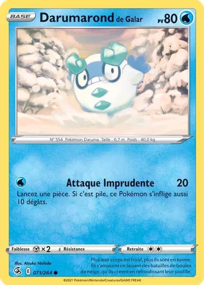 Fst Darumarond De Galar Pkmcards Fr