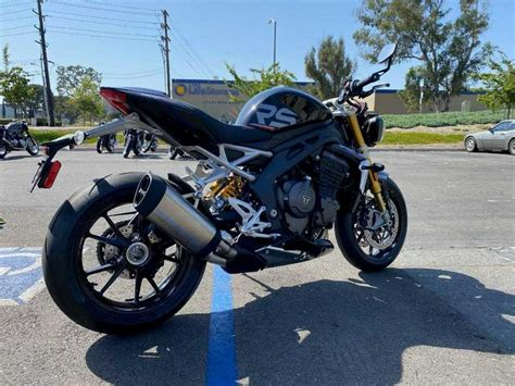 Triumph Speed Triple Rs Sapphire Black For Sale In Costa Mesa Ca