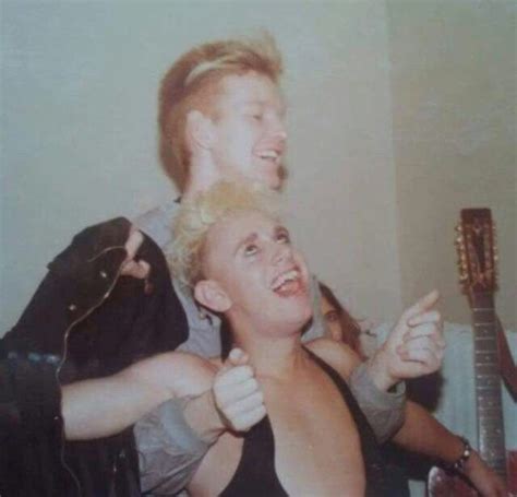 Andrew Fletcher And Martin Gore Of Depeche Mode Martin L Martin Gore