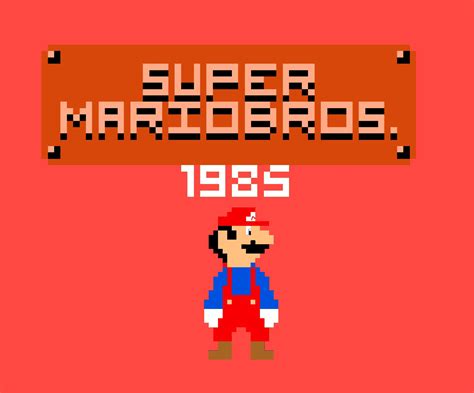 Super Mario Bros. 1985 by Megfon on DeviantArt