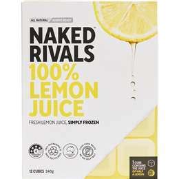 Naked Rivals Lemon Juice Frozen Pack Woolworths