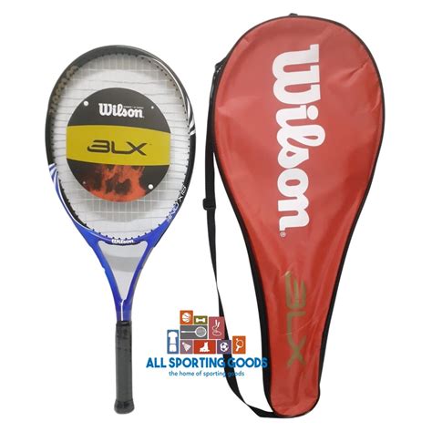 Jual Raket Tenis Tennis Wilson Blx Six One Biru Free Tas Dan Senar