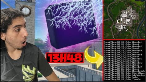 Le Cube Va D Truire Tilted Towers Gros V Nement Avec Le Cube Sur