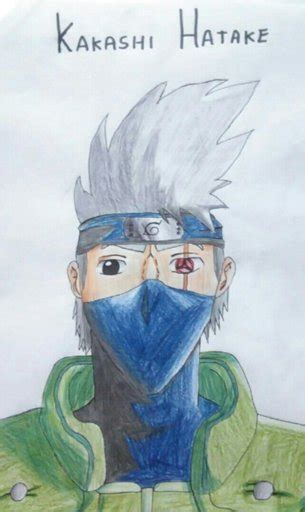 Este Es Mi Dibujo De Kakashi Hatake Dibujarte Amino