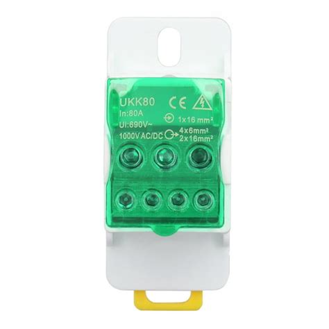 Distribution Box690v 80a Din Rail Din Rail Distribution Box Terminal