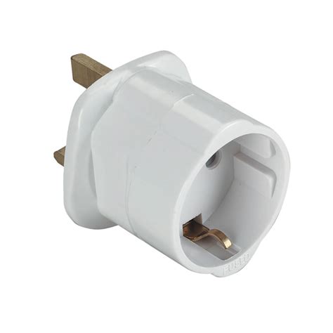 Uk Travel Adaptor European Schuko To Uk A Plug